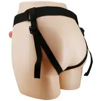 Изображение  Фаллопротез с клиторальным стимулятором на трусиках Pretty Love Harness Briefs Mavis 19 см