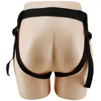 Изображение  Фаллопротез с клиторальным стимулятором на трусиках Pretty Love Harness Briefs Mavis 19 см