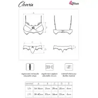 Фото Livia Corsetti Fashion, Польша Эротический кружевной комплект черного цвета Cloverin S/M