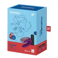 Фото Satisfyer, Германия Смарт-стимулятор для пар Satisfyer Double Fun фиолетовый