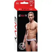 Изображение  Мужские трусы-джоки на широкой резинке Envy черные M/L