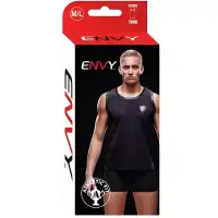 Полупрозрачная мужская майка в сеточку Envy черная M/L — купить в Минске Фото Полупрозрачная мужская майка в сеточку Envy черная M/L