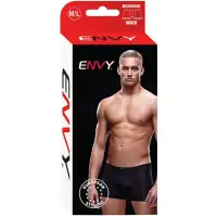 Изображение  Мужские трусы-боксеры из микрофибры Envy черные M/L