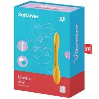 Изображение Satisfyer, Германия Многофункциональный вибратор для пар с гибкой основой Satisfyer Elastic Joy Dark Yellow