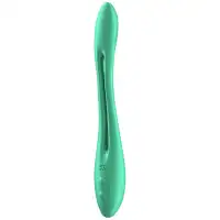 Фото Satisfyer, Германия Многофункциональный вибратор для пар с гибкой основой Satisfyer Elastic Game Light Green