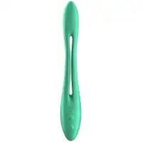 Фото Satisfyer, Германия Многофункциональный вибратор для пар с гибкой основой Satisfyer Elastic Game Light Green
