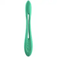 Фото Satisfyer, Германия Многофункциональный вибратор для пар с гибкой основой Satisfyer Elastic Game Light Green