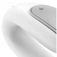 Фото Satisfyer, Германия Смарт-стимулятор для пар Satisfyer Double Fun белый ДЕФОРМИРОВАННАЯ УПАКОВКА