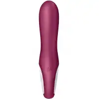 Фото Satisfyer, Германия Смарт-вибратор для точки G с клиторальным стимулятором и функцией подогрева Satisfyer Hot Bunny