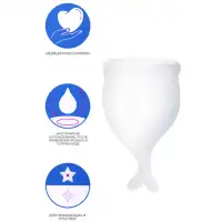 Фото Satisfyer, Германия Набор менструальных чаш Satisfyer Feel Secure, прозрачный