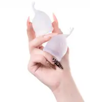 Фото Satisfyer, Германия Набор менструальных чаш Satisfyer Feel Secure, прозрачный