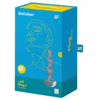 Фото Satisfyer, Германия Анальная виброёлочка Satisfyer Lolli-Plug 2 серая