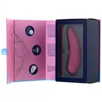 Изображение Satisfyer, Германия Вакуумный смарт-стимулятор клитора с вибрацией Satisfyer Curvy 1+ Rose Red