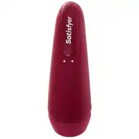 Изображение Satisfyer, Германия Вакуумный смарт-стимулятор клитора с вибрацией Satisfyer Curvy 1+ Rose Red