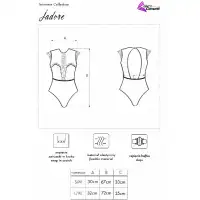 Изображение Livia Corsetti Fashion, Польша Нежное велюровое боди с розовым кружевом Jadore S/M
