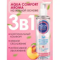 Фото Биоритм, Россия Лубрикант на водной основе Aqua Comfort Intim Aroma с ароматом персика 195 гр