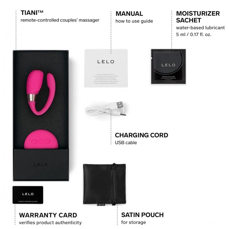 Фото Lelo, Швеция Вибратор для пар с дистанционным управлением Lelo Tiani 2
