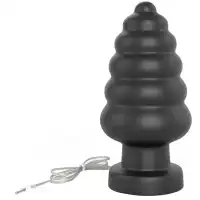 Изображение Lovetoy, Китай Большая анальная пробка с вибрацией King Sized Vibrating Anal Cracker 18 см