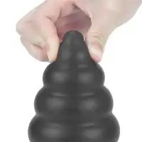 Изображение Lovetoy, Китай Большая анальная пробка с вибрацией King Sized Vibrating Anal Cracker 18 см