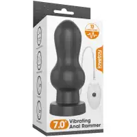 Фото Lovetoy, Китай Большая анальная пробка с вибрацией King Sized Vibrating Anal Rammer 18 см
