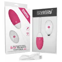 Изображение Lovetoy, Китай Перезаряжаемое виброяйцо с пультом дистанционного управления Ijoy Wireless Remote Control Rechargeable Egg