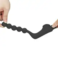 Изображение Lovetoy, Китай Анальные шарики с вибрацией и стимулятором промежности Beads Stimulator