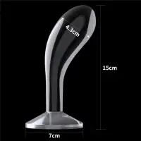 Фото Lovetoy, Китай Прозрачный стимулятор простаты Lovetoy Flawless Clear Prostate Plug 15 см
