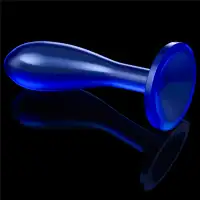 Изображение Lovetoy, Китай Стимулятор простаты Lovetoy Flawless Clear Prostate Plug синего цвета 15 см