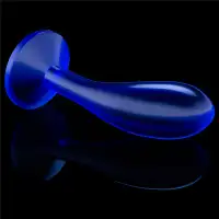 Изображение Lovetoy, Китай Стимулятор простаты Lovetoy Flawless Clear Prostate Plug синего цвета 15 см