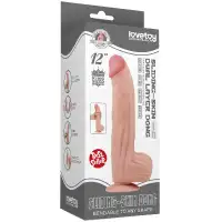 Изображение Lovetoy, Китай Реалистичный фаллоимитатор с эффектом двойной кожи Lovetoy Sliding-Skin Dual Layer Dong 31 см