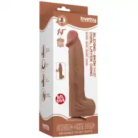 Изображение Lovetoy, Китай Реалистичный фаллоимитатор-мулат на присоске Lovetoy Sliding-Skin Dual Layer Dong 36 см