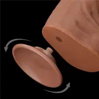Изображение Lovetoy, Китай Реалистичный фаллоимитатор-мулат на присоске Lovetoy Sliding-Skin Dual Layer Dong 36 см