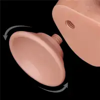 Фото  Реалистичный фаллоимитатор с эффектом двойной кожи Lovetoy Sliding-Skin Dual Layer Dong 20 см