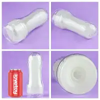 Фото Lovetoy, Китай Прозрачный мастурбатор светящийся в темноте Lumino Play Pocketed Masturbator