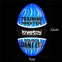 Фото Lovetoy, Китай Большое яйцо-мастурбатор Giant Egg Climax Spirals Edition