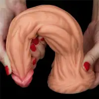 Изображение Lovetoy, Китай Фаллоимитатор с ярко выраженным рельефом Lovetoy Silicone Cock 25 см