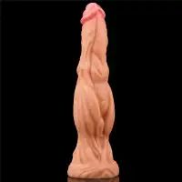 Изображение Lovetoy, Китай Фаллоимитатор с ярко выраженным рельефом Lovetoy Silicone Cock 25 см