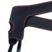 Фото Lovetoy, Китай Страпон с мошонкой на черных трусиках Easy Strapon Set 18 см