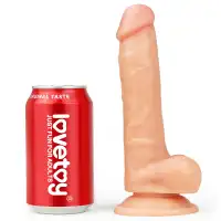 Изображение Lovetoy, Китай Страпон-реалистик на черных трусиках Easy Strapon Set 20 см