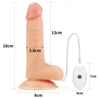 Фото Lovetoy, Китай Страпон телесный с вибрацией Ingen Easy Strapon Set 18 см