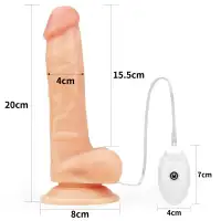 Фото Lovetoy, Китай Страпон телесный с вибрацией Ingen Easy Strapon Set 20 см
