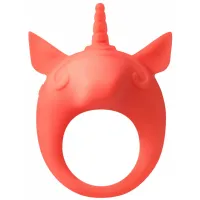 Фото Lola Toys, Россия Эрекционное виброкольцо Mimi Animals Unicorn Alfie Orange