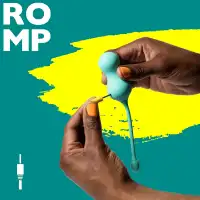 Фото ROMP, Германия Виброяйцо с пультом дистанционного управления Romp Cello мятное