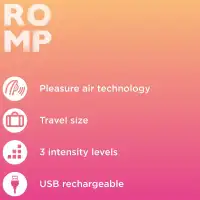 Изображение ROMP, Германия Бесконтактный мини-стимулятор клитора Romp Kiss