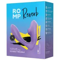 Фото ROMP, Германия Вибратор с вакуумно-волновым стимулятором клитора Romp Reverb сиреневый