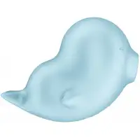 Фото Satisfyer, Германия Вакуумно-волновой стимулятор с вибрацией Satisfyer Sassy Seal голубой