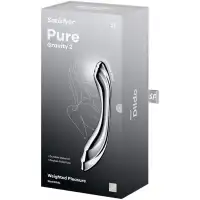 Изображение Satisfyer, Германия Двусторонний стальной стимулятор Satisfyer Pure Gravity 2
