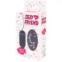 Изображение  Виброяйцо с беспроводным управлением Sexy Friend черное