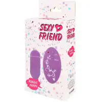 Фото  Виброяйцо с беспроводным управлением Sexy Friend фиолетовое