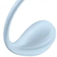 Изображение Satisfyer, Германия Мощный смарт-вибростимулятор Satisfyer Smooth Petal голубой
